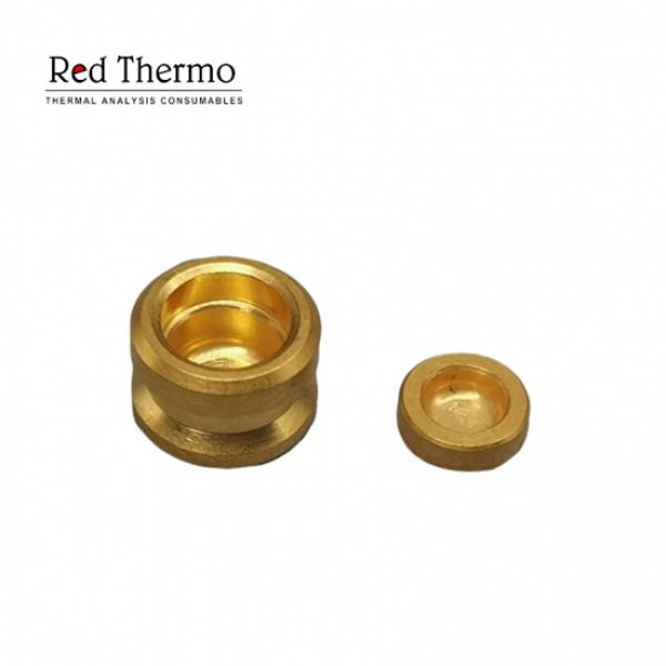 Disposable High Pressure Capsules Stainless Steel Gold Plated TA 900815.901(With Lid)