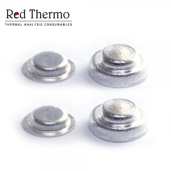 Hermetic aluminum sample pan/lid set for 900793.901/ 900794.901 TA Instruments  Q100/Q10