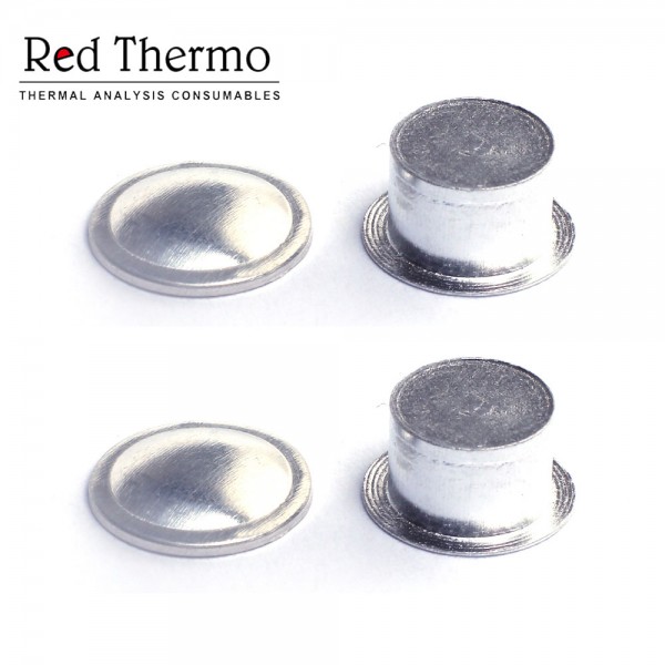  100μl Aluminum crucible  with lid  , w/o pin set for ME-51119872/ME-51119871 Mettler Toledo DSC/TGA/sample robot