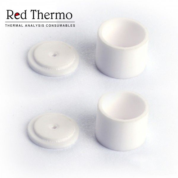 70μl Alumina crucible medium with lid for ME-00024123, Mettler  TGA/sample robot Red Thermo