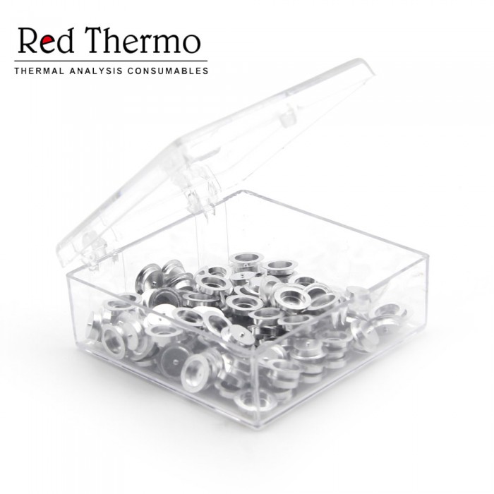 standard for 40μl ,with ME-00027331Mettler Thermo Aluminum ｜Red crucible set ,w/pin lid