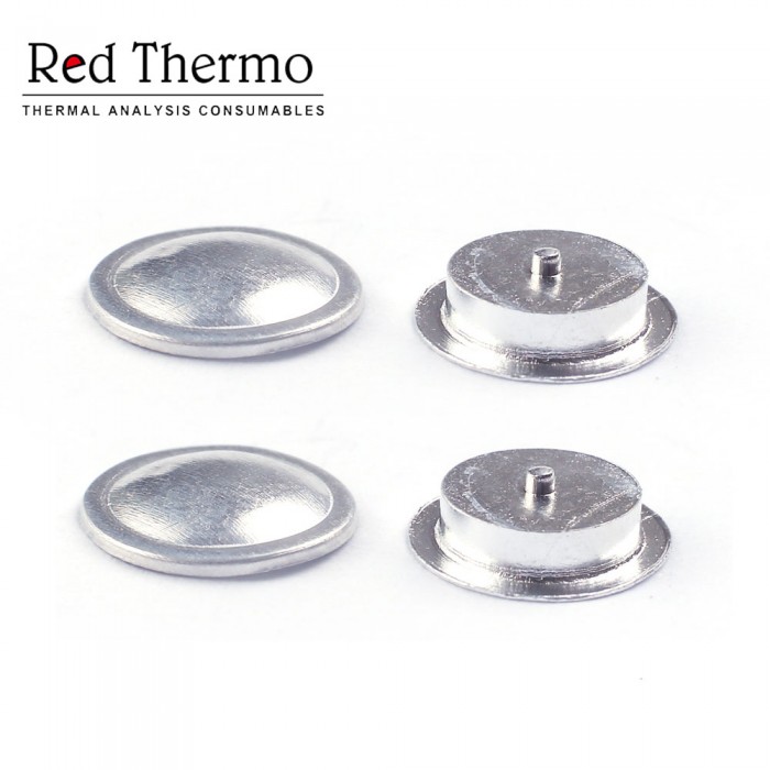 40μl Aluminum crucible standard ,with Thermo ｜Red lid for ,w/pin set ME-00027331Mettler