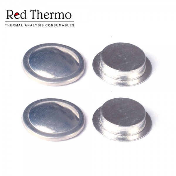 40μl Aluminum crucible standard , with lid ,w/o pin set  for ME-00026763 Mettler Toledo DSC/TGA/sample robot Red Thermo