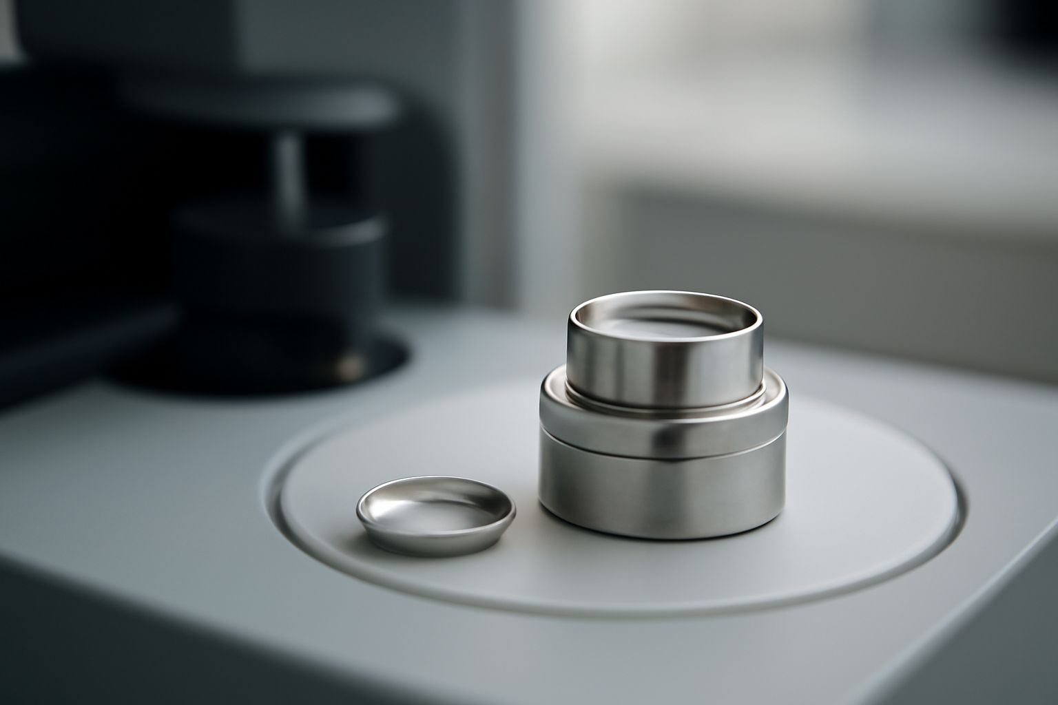 High-temperature resistant DSC pans preventing sample degradation and ensuring reliable data in advanced thermal analysis laboratory settings