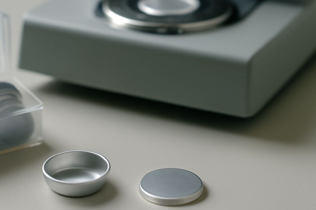 Bulk DSC sample pans technical specifications comparison for laboratory thermal analysis