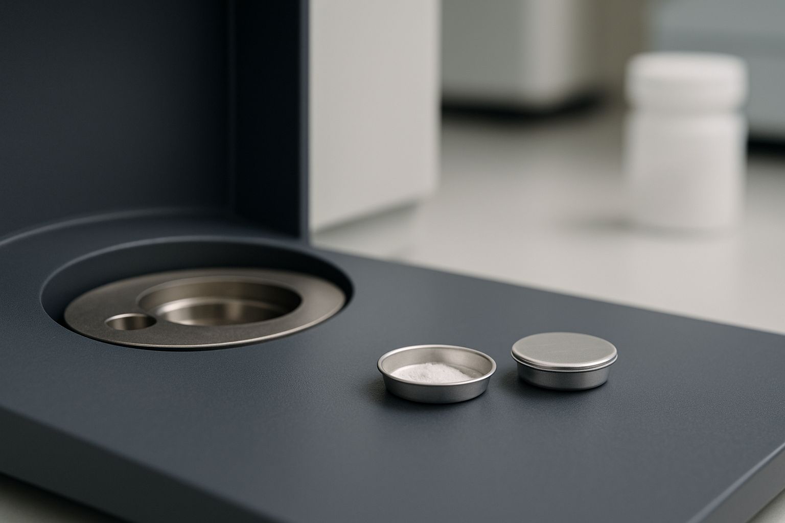 Proper pan sealing techniques for accurate and contamination-free DSC analysis