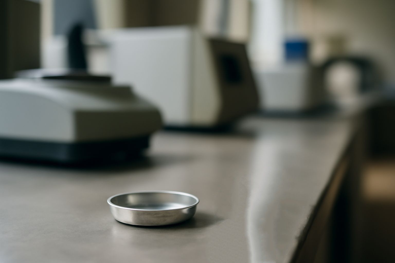Multi-brand compatible DSC sample pans used in a collaborative laboratory environment for thermal analysis. Multi-brand compatible DSC sample pans used in a collaborative laboratory environment for thermal analysis.