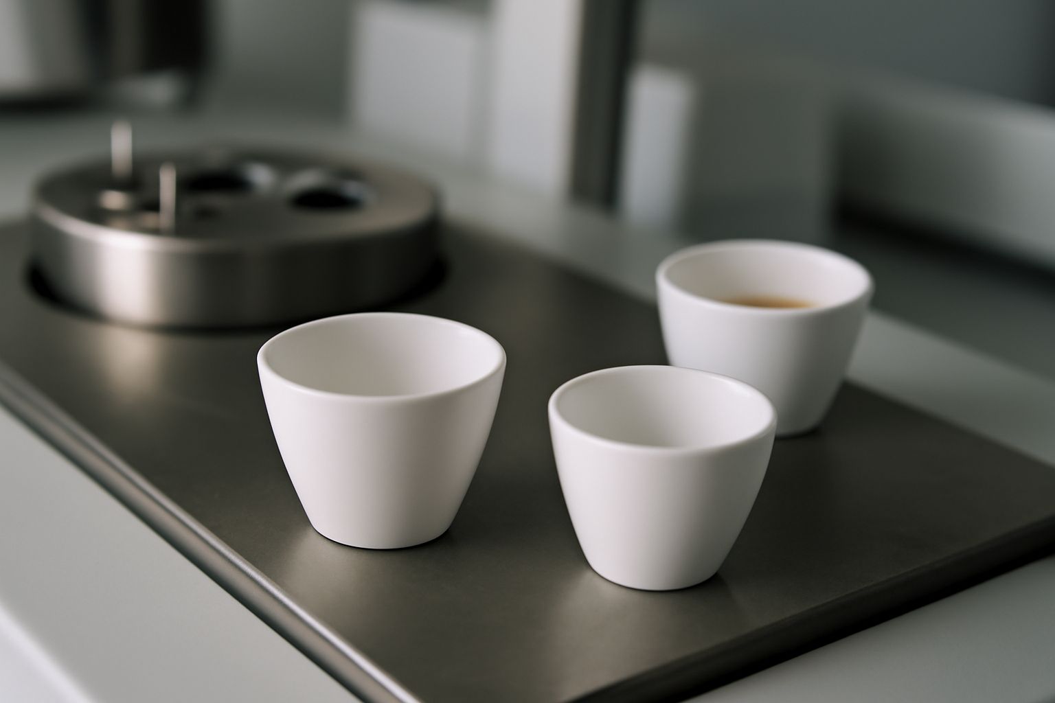 Reusable crucibles for thermal analysis in materials science and pharmaceutical laboratory applications