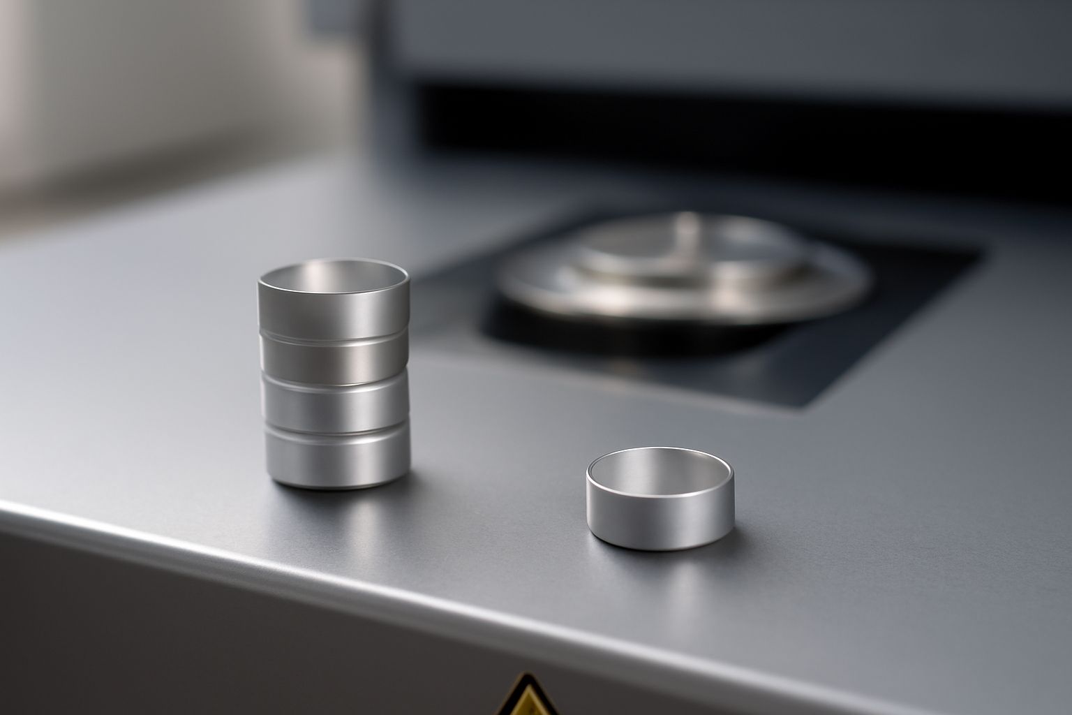 Aluminum Crucibles for Differential Scanning Calorimetry Testing in Material Science Research