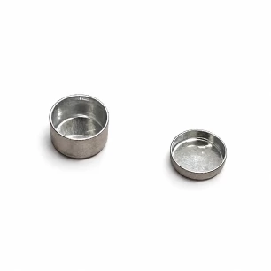 Aluminum pan with lid Equivalent to Setaram S08/12768;S08/HBB37409
