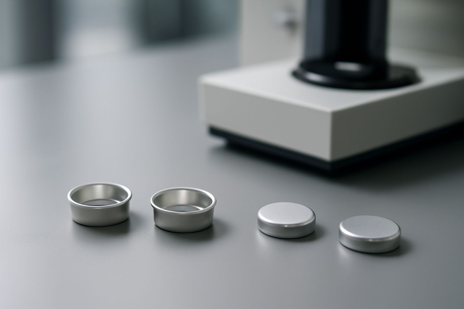 High-quality DSC pans for accurate thermal analysis in laboratory testing