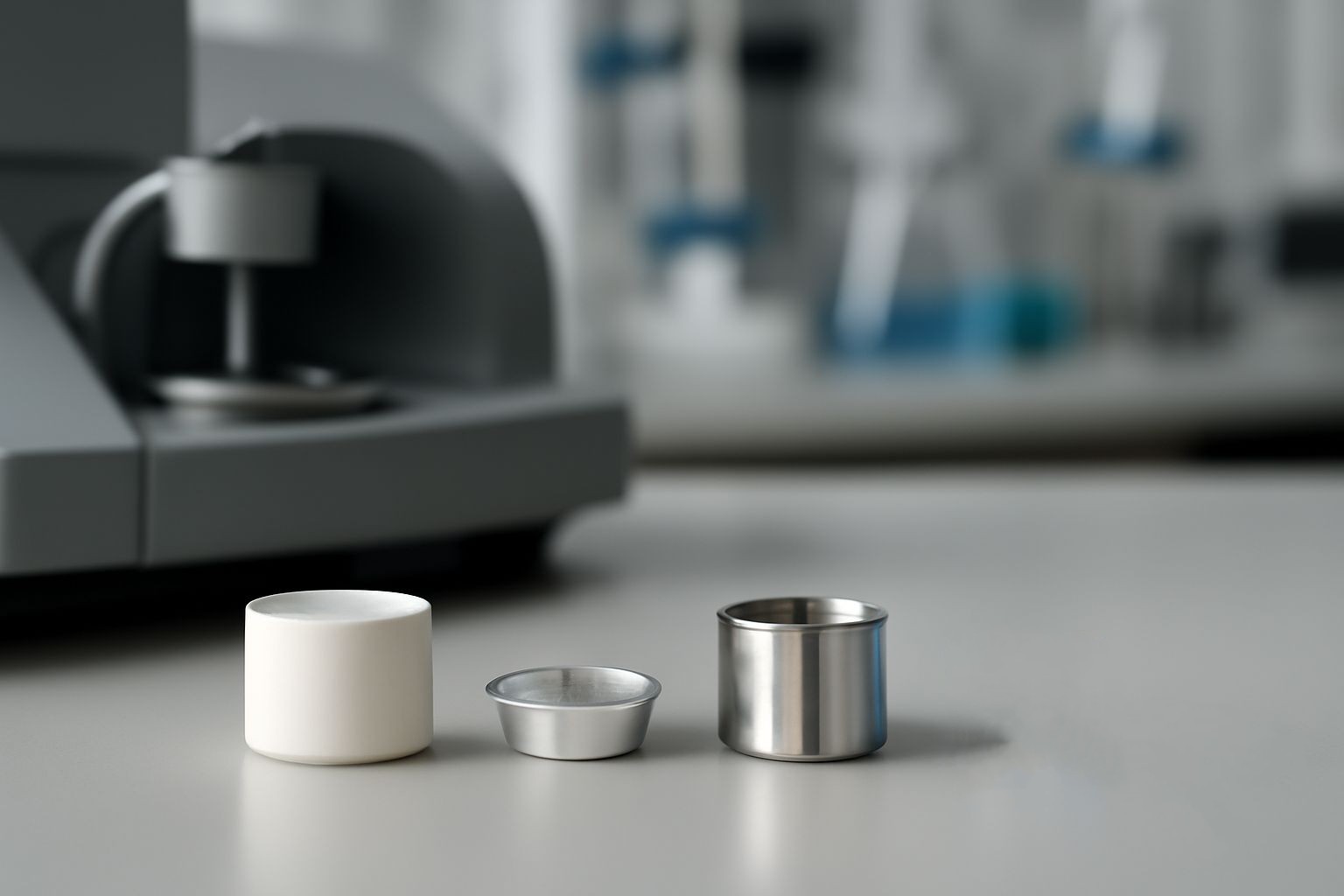 Technical specifications of thermal analysis accessories for accurate laboratory DSC and TGA testing Technical specifications of thermal analysis accessories for accurate laboratory DSC and TGA testing