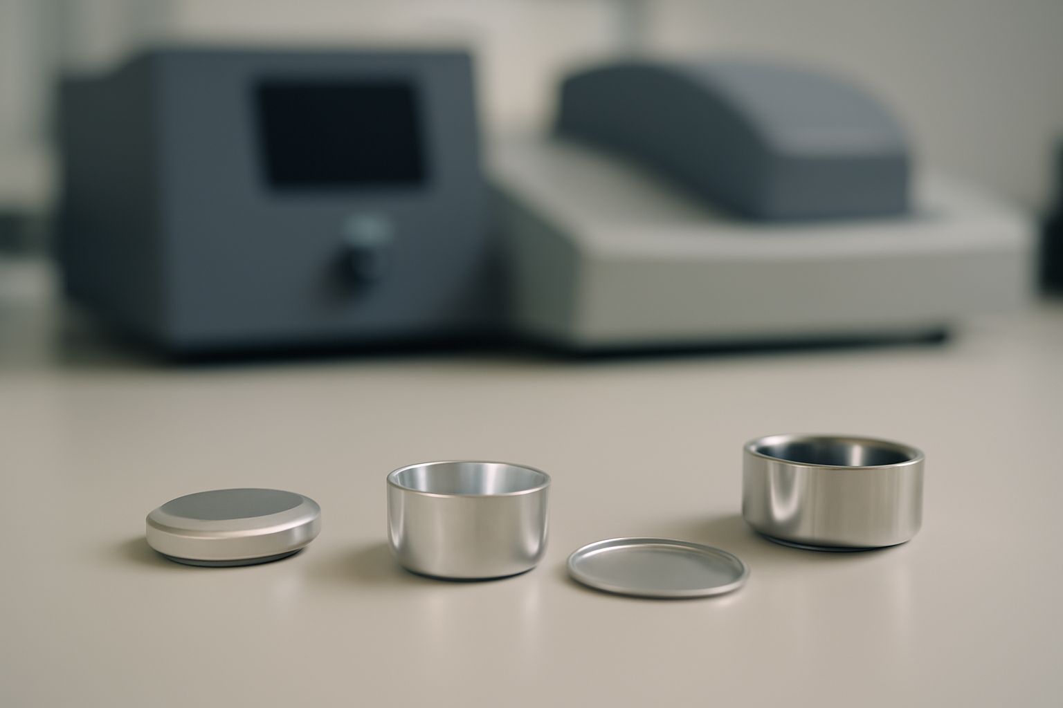 comparison of aluminum, platinum, and sealed sample pans for thermal analysis applications