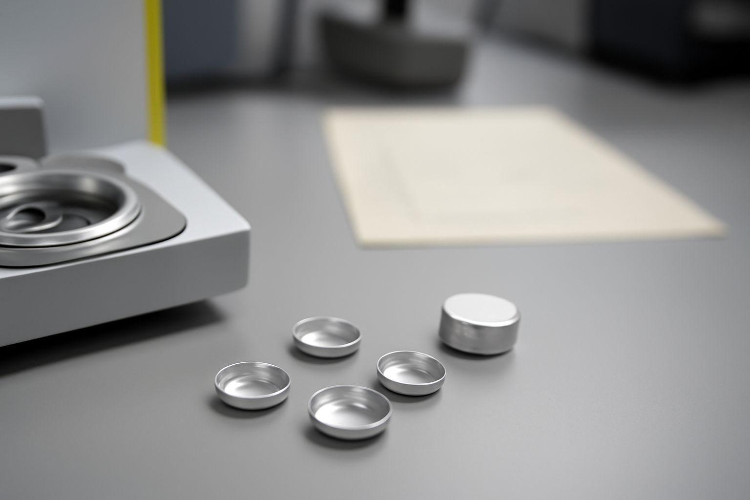 High-quality DSC sample pans for cost-effective thermal analysis