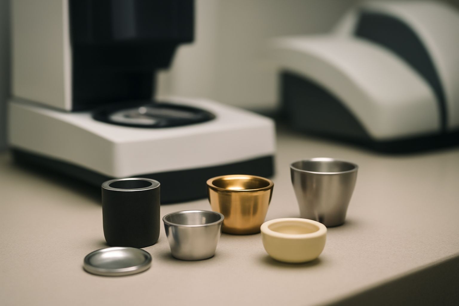 Heat analysis crucibles selection and comparison for laboratory testing instruments