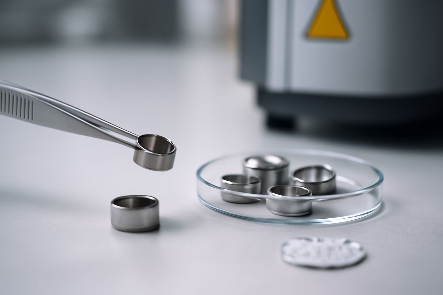 Troubleshooting problems with thermal analysis sample containers in laboratory testing Troubleshooting problems with thermal analysis sample containers in laboratory testing