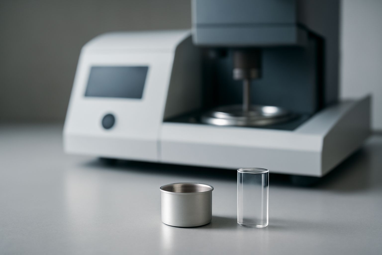 Ensuring compatibility between thermal analysis sample containers and analyzers for accurate lab testing
