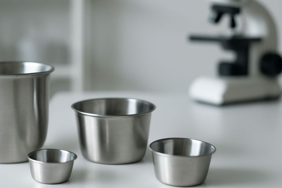 Eco-friendly global DSC sample pans for advanced polymer analysis with international standards compliance
