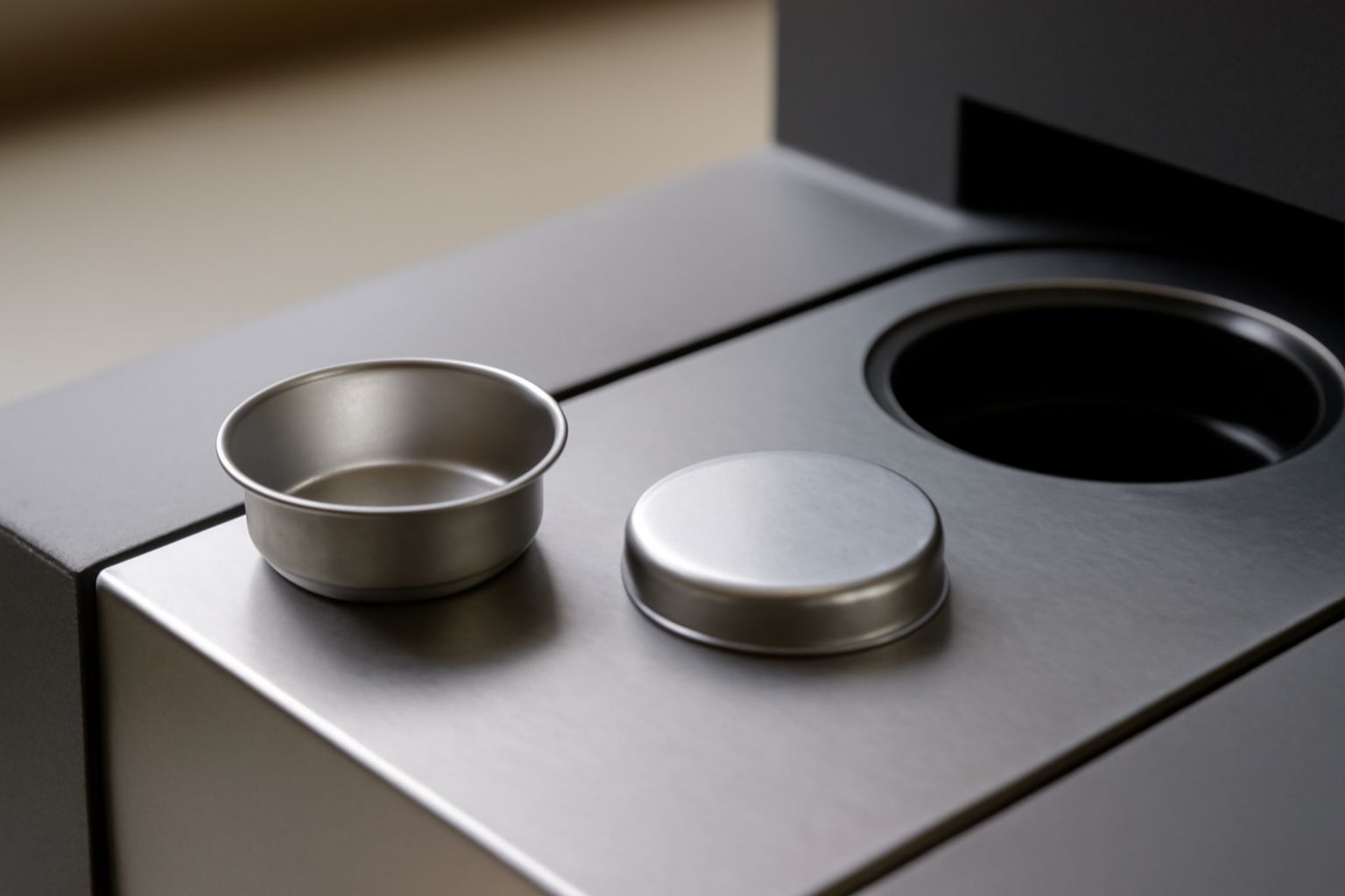 Disposable DSC sample pans showing material, size, and compatibility details for thermal analysis instruments