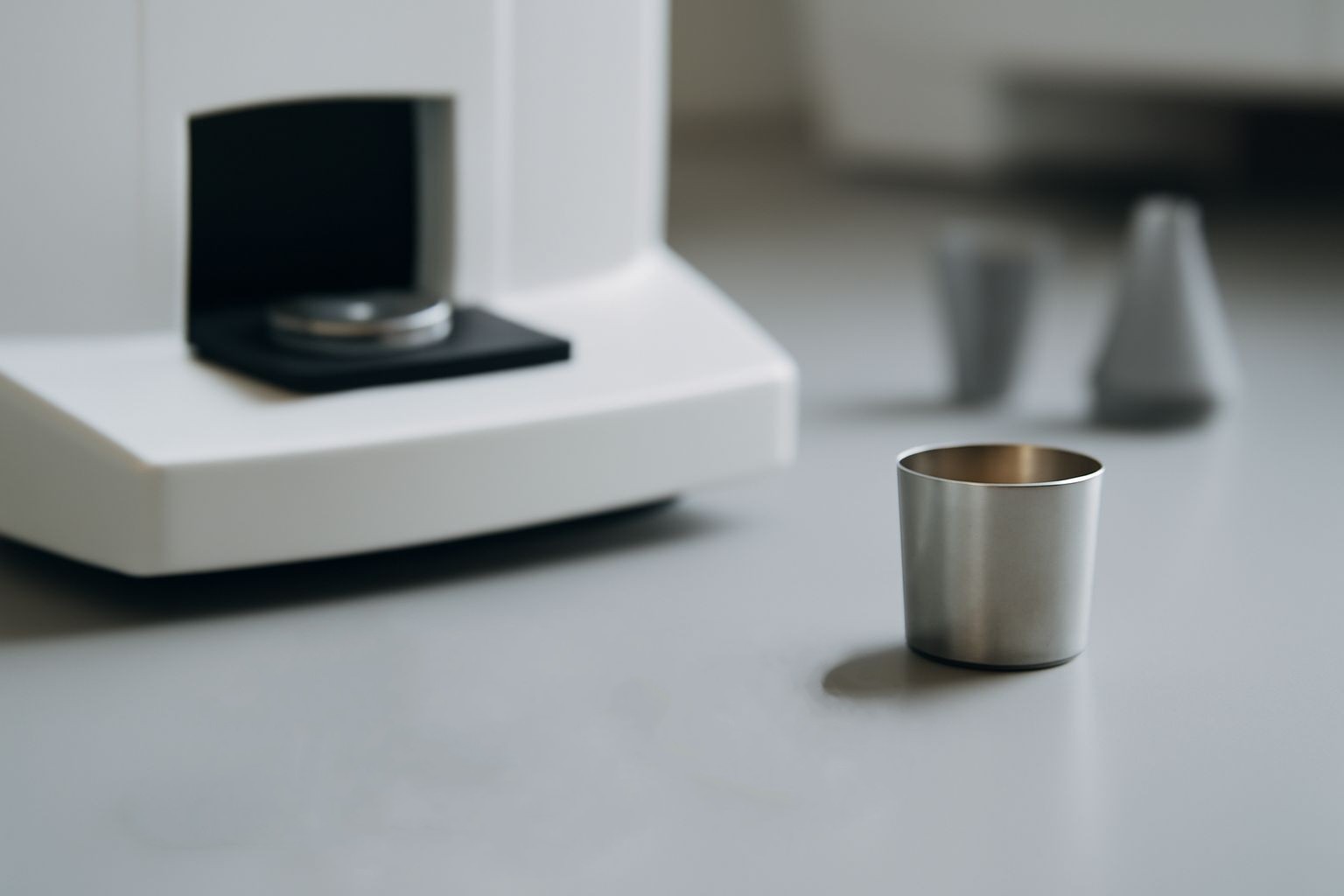 Sample containers for Differential Thermal Analysis (DTA) used in laboratory research experiments Sample containers for Differential Thermal Analysis (DTA) used in laboratory research experiments