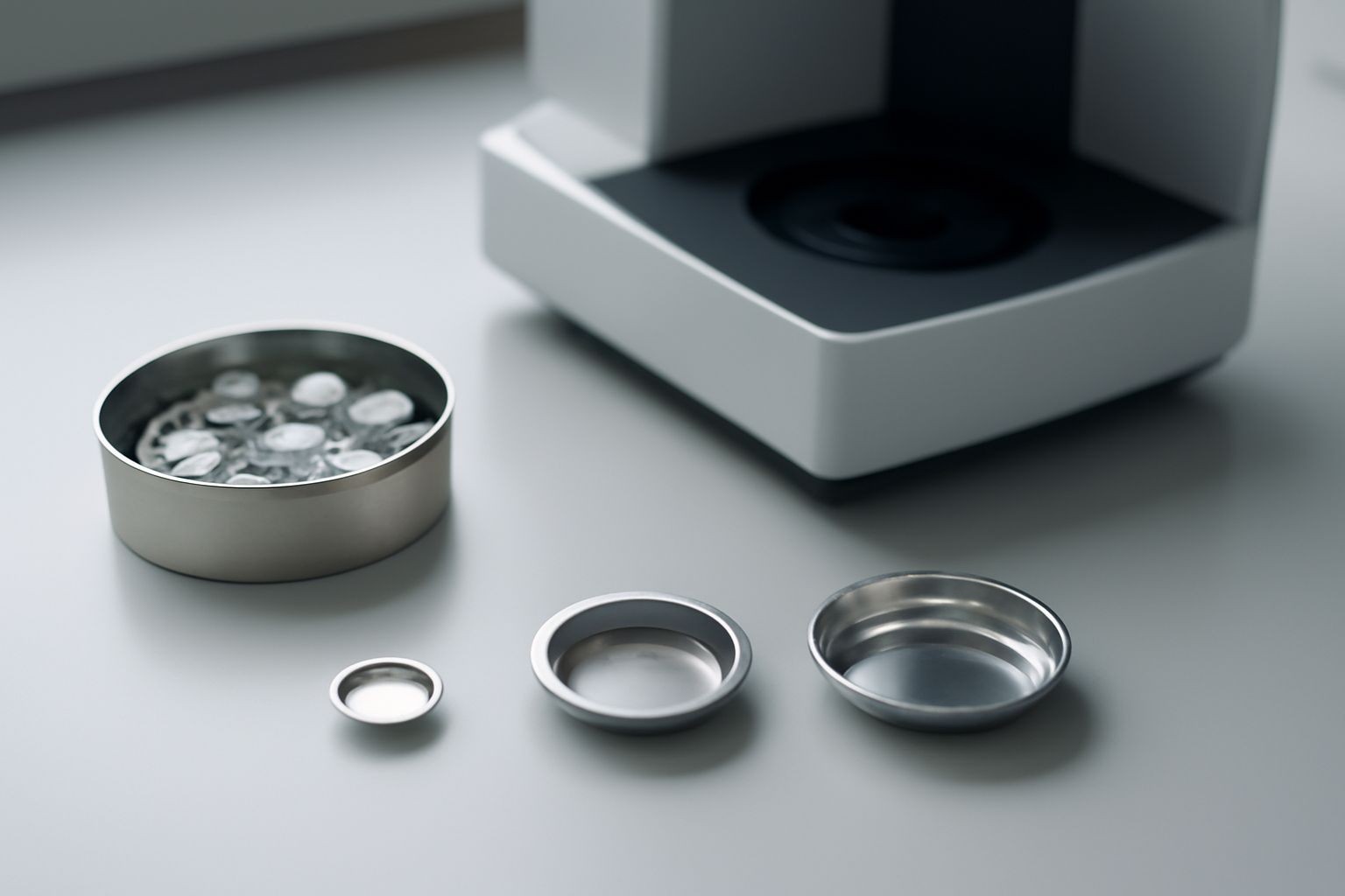 DSC consumable pans and materials comparison for cost and quality in polymer testing by REDTHERMO DSC consumable pans and materials comparison for cost and quality in polymer testing by REDTHERMO